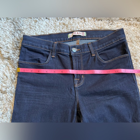 J Brand Dark Wash mid-rise super skinny jeans Size 28 - Picture 9 of 9